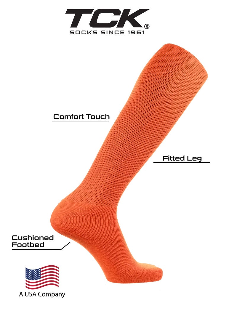 TCK All Sport Tube Socks for Baseball, Football, Soccer, Volleyball & More â€“ Moisture Wicking Over the Calf Athletic Sock - Image 3